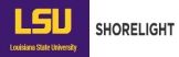 Shorelight Group - Louisiana State University Logo
