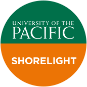 Shorelight集团-太平洋大学萨克拉门托校园的标志