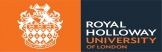  Royal Holloway,University of London  Logo