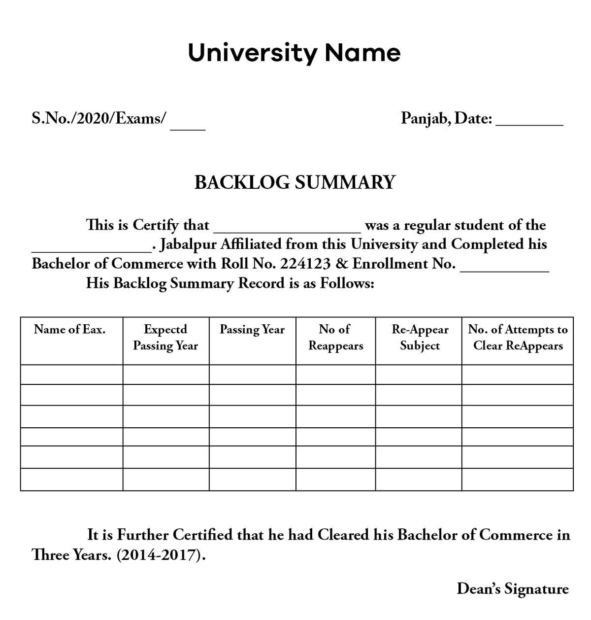 backlog-certificate-application-for-backlog-format-and-sample