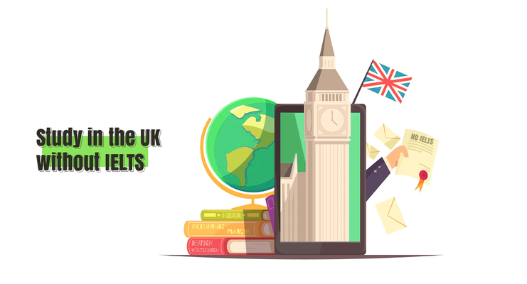 Study in UK Without IELTS for International Students
